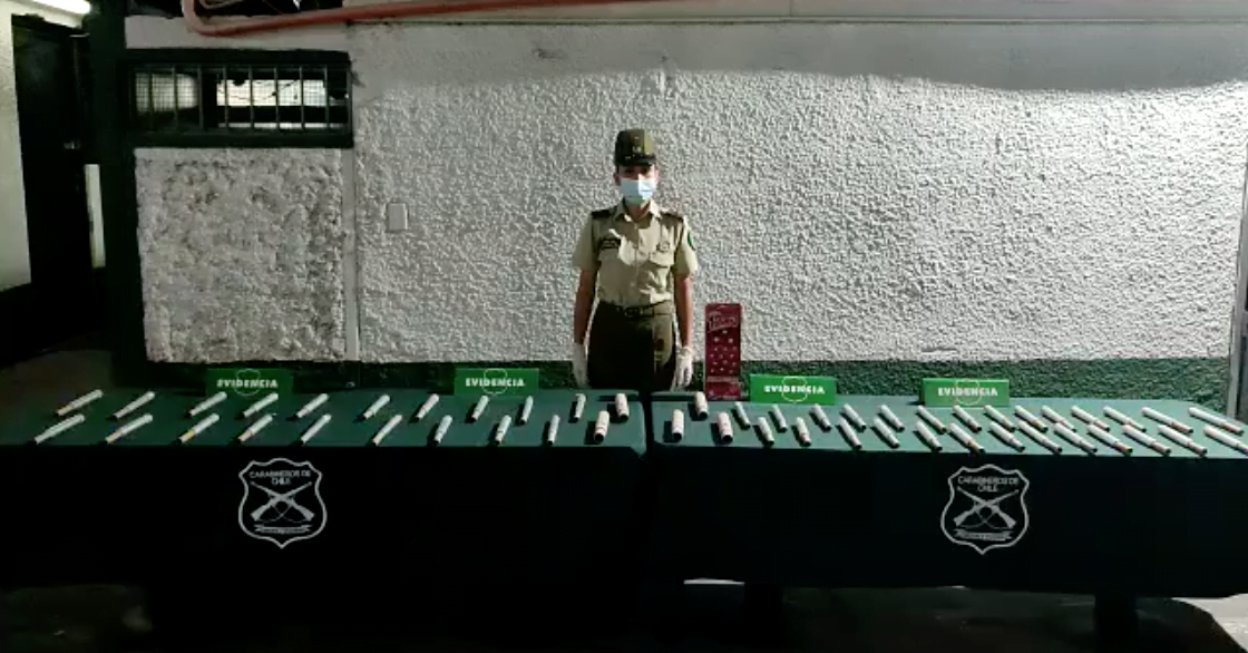 Fiscalización de vehículo terminó con dos detenidos por infracción a la