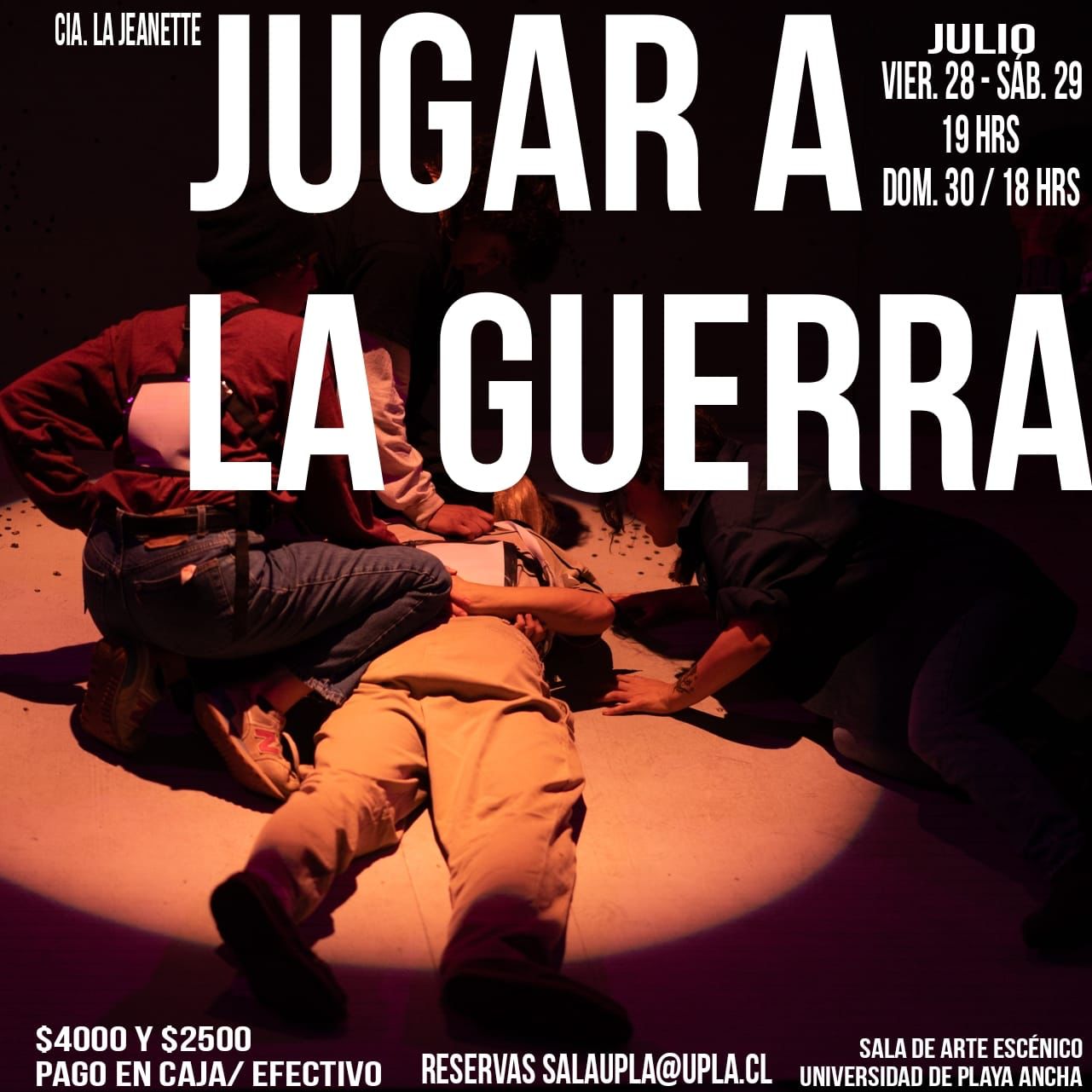 «Jugar a la guerra» una obra en la que arte, poder y violencia se