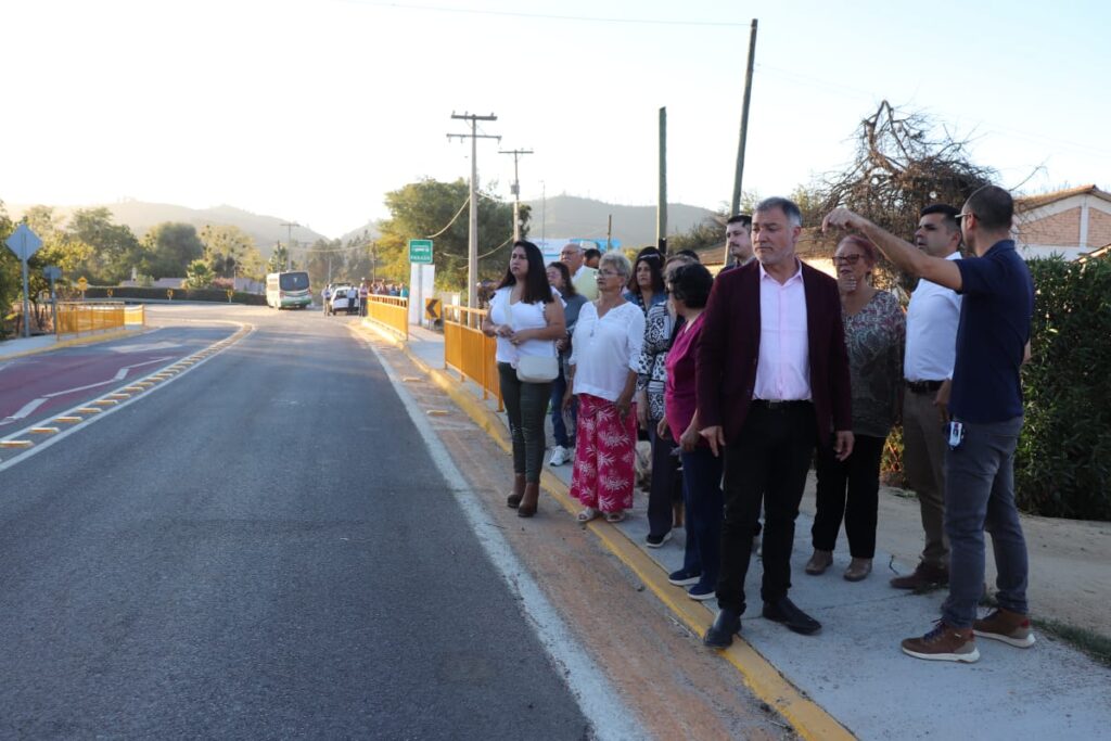 MOP inaugura obras de seguridad vial en la comuna de Casablanca ...