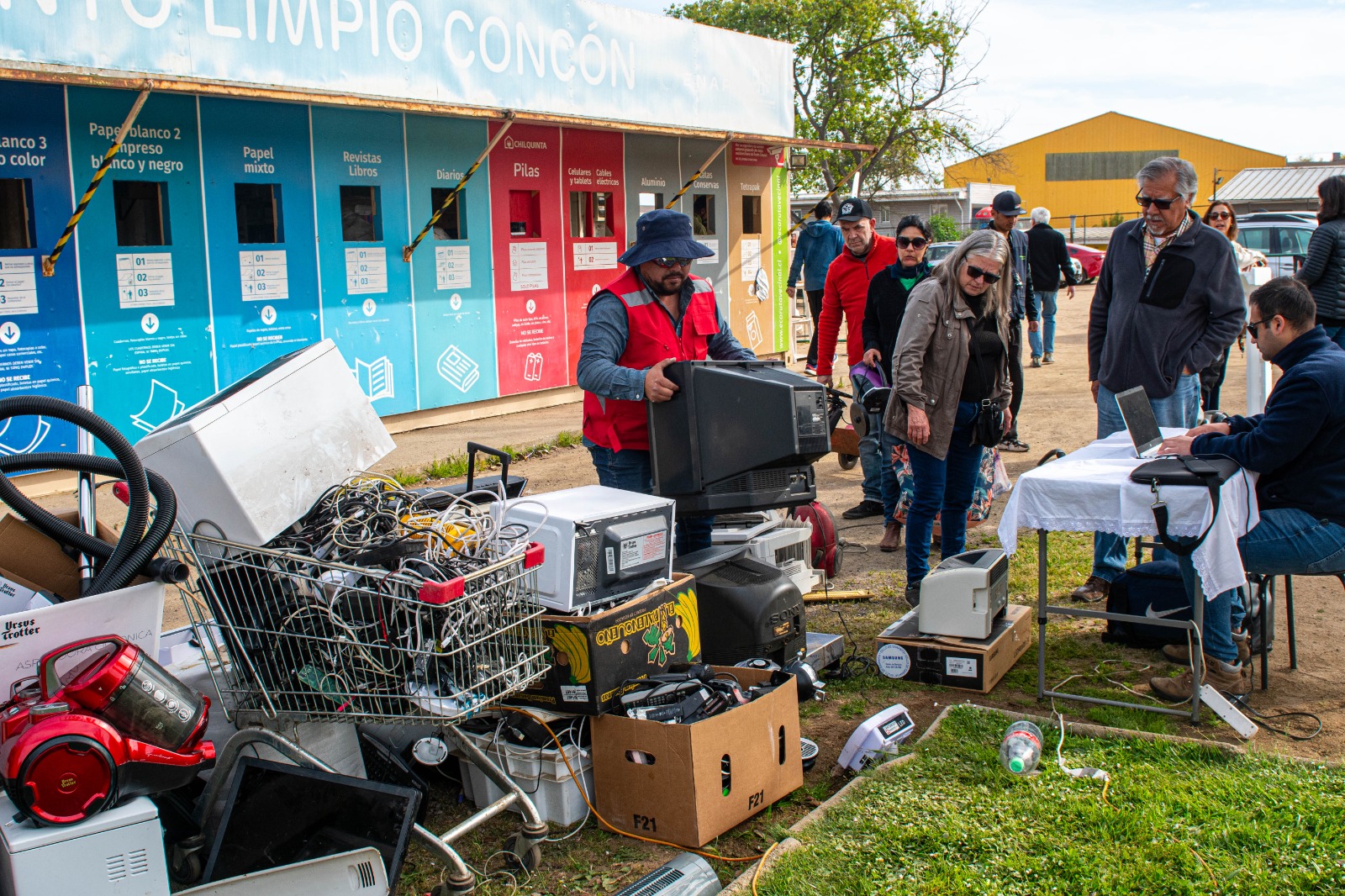 Reciclatón electrónica en Concón: más de 3 toneladas de residuos ...