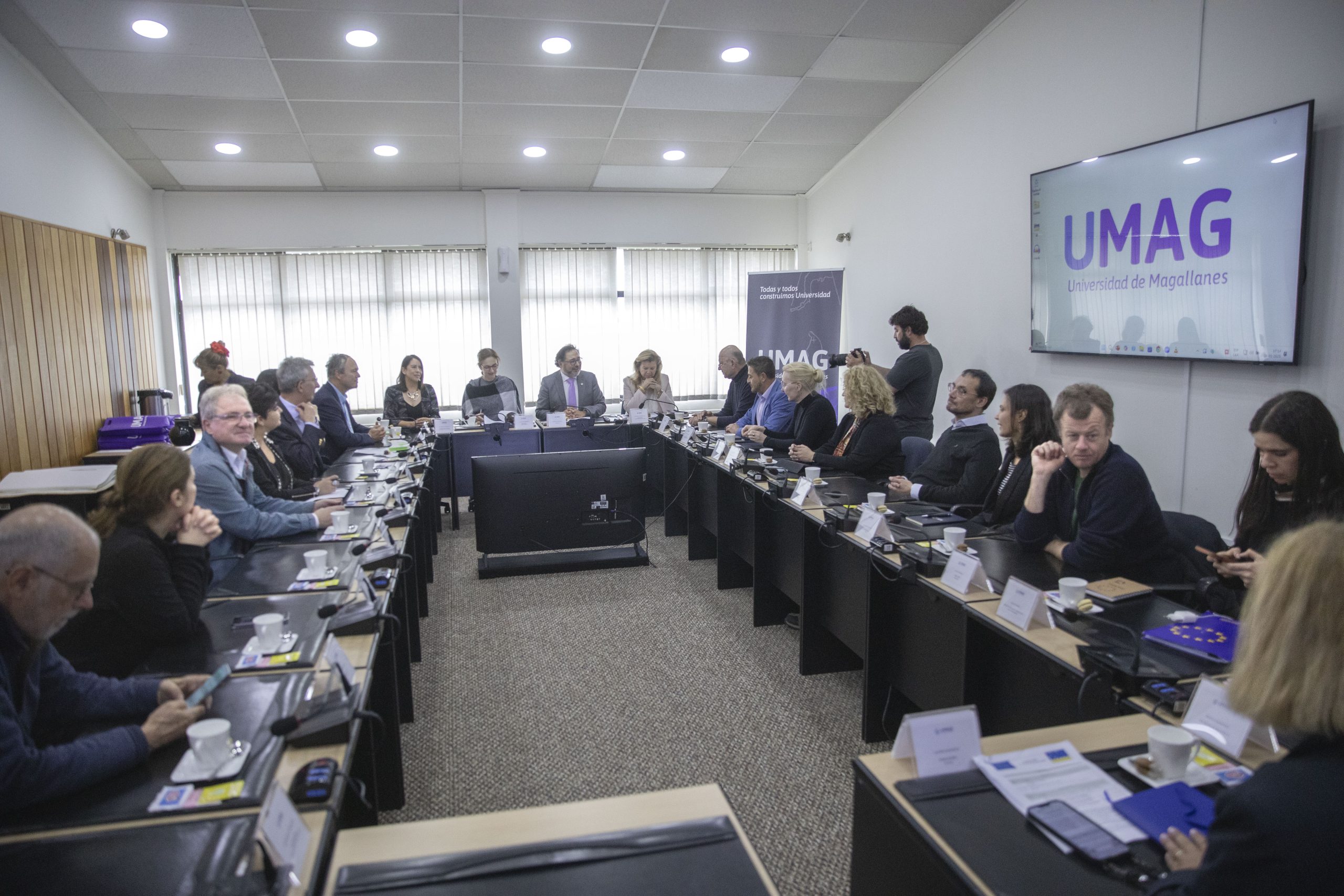 Histórica visita de embajadores de la Unión Europea a la UMAG fortalece ...