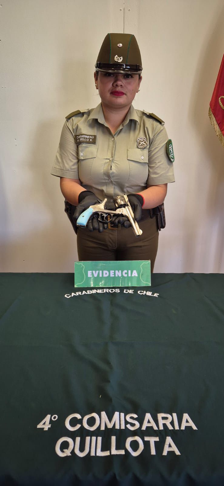 Carabineros detiene a un sujeto por porte ilegal de arma de fuego y ...