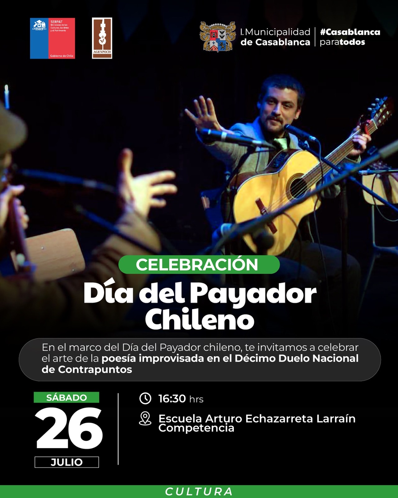 Payadores Y Payadoras Celebran Su Día En Casablanca Con Un Torneo De