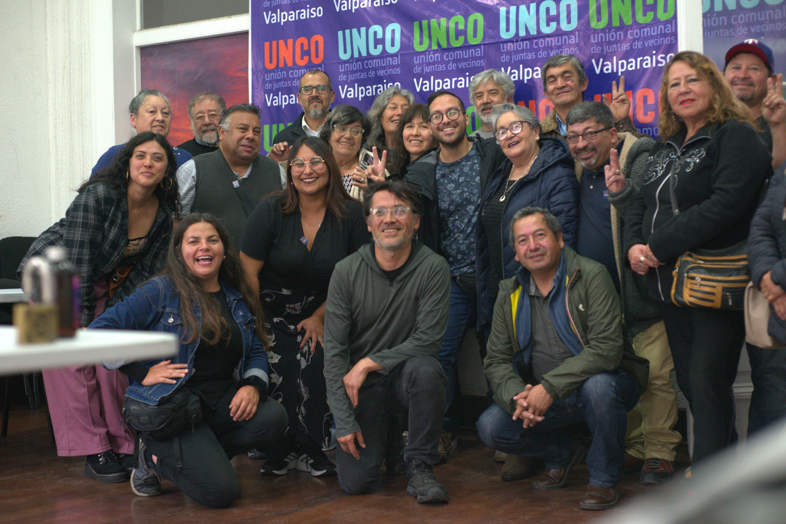 Nueva directiva de la Unión Comunal de Juntas de Vecinos de Valparaíso ...