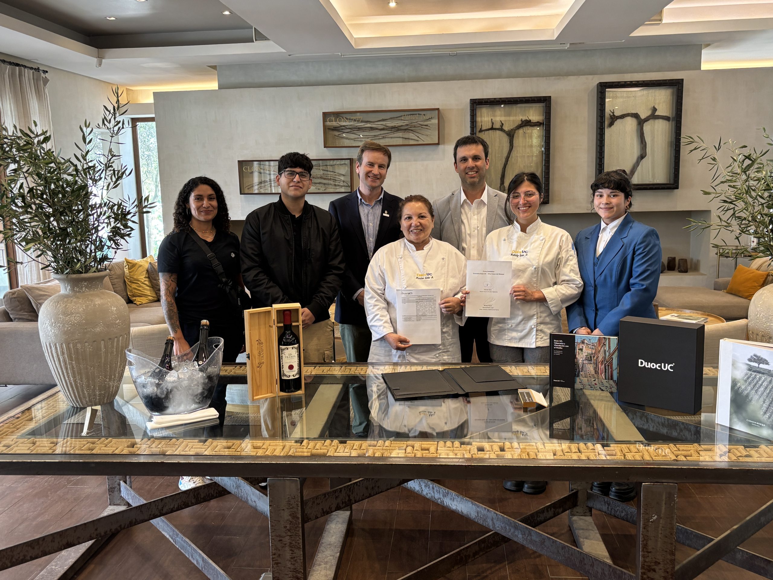 Duoc UC Sede Valparaíso y Viña Casas del Bosque firman convenio para potenciar el enoturismo del Valle de Casablanca – G5noticias