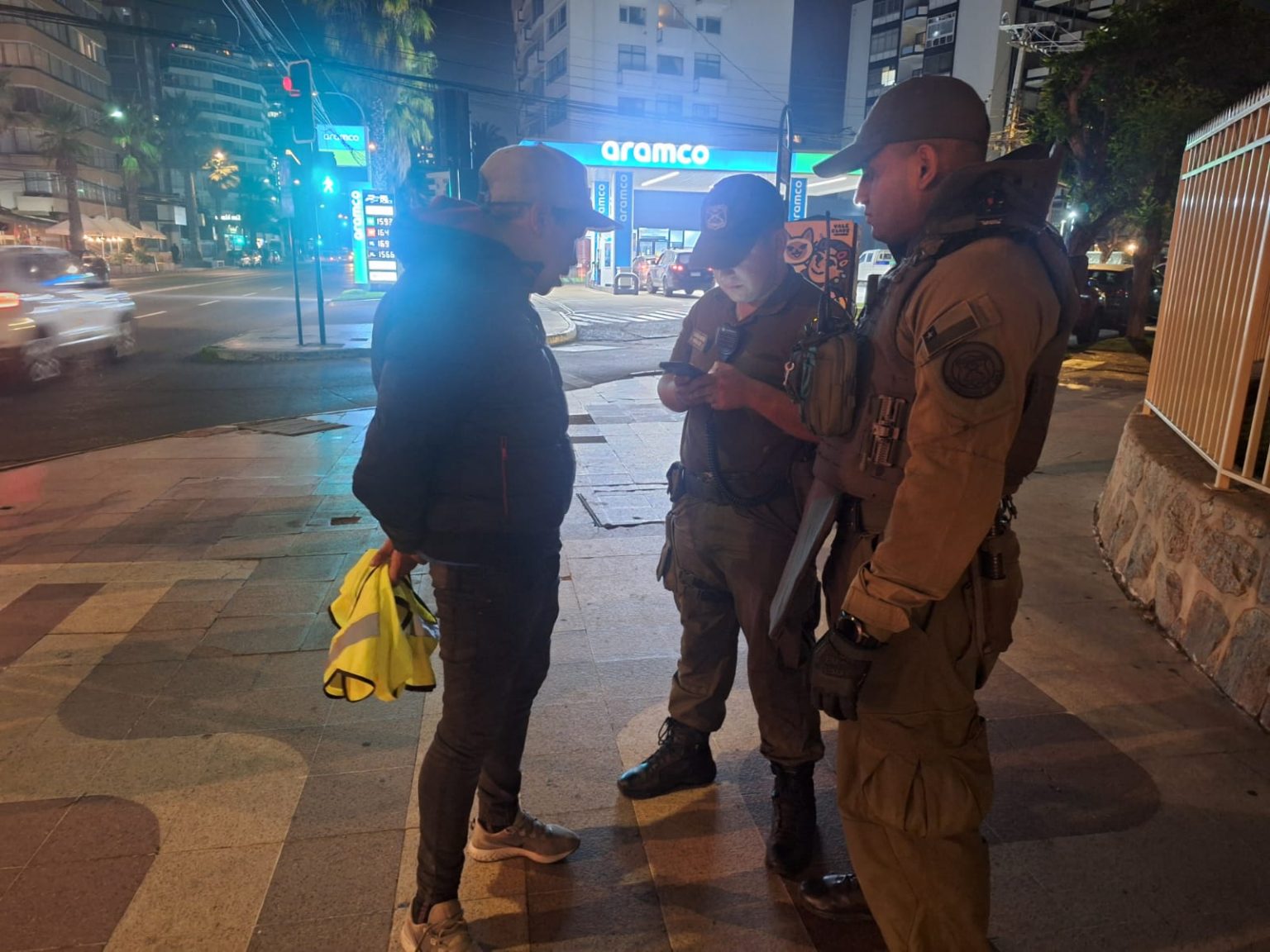 Última ronda impacto en sector de la avenida Valparaíso y el sector ...