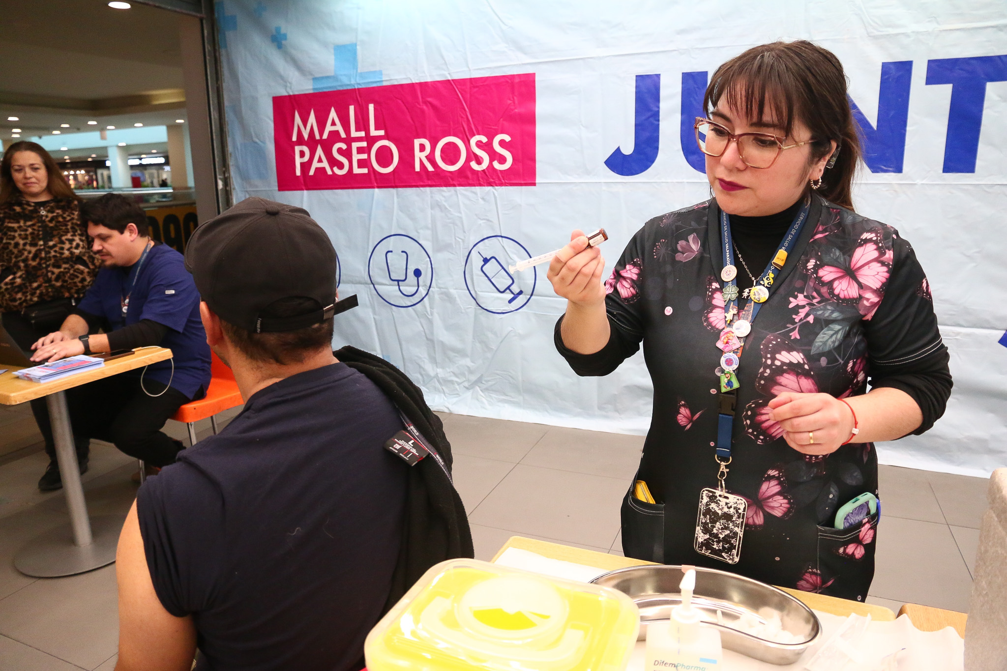 SSVSA vacunará en Mall Paseo Ross todos los viernes hasta el 4 de septiembre