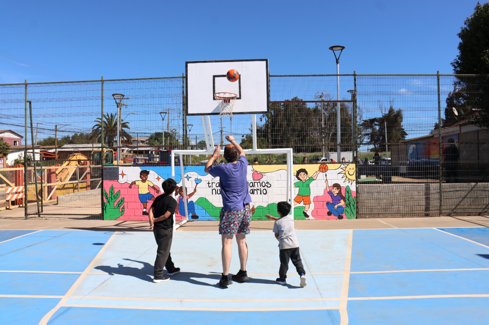 Evento: Transformando barrios en Quintero: participación de niños y jóvenes da nueva vida a espacios en «Lomas de Mirasol»